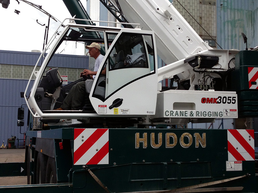 N. C. Hudon Inc., crane and rigging services in Greater New Bedford, MA